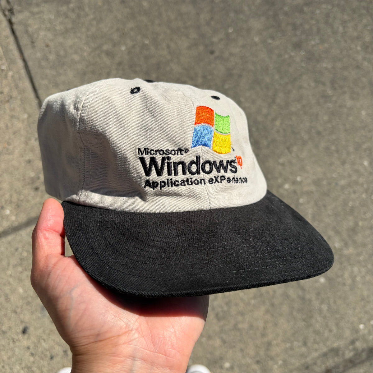 Vintage Microsoft Windows XP Hat