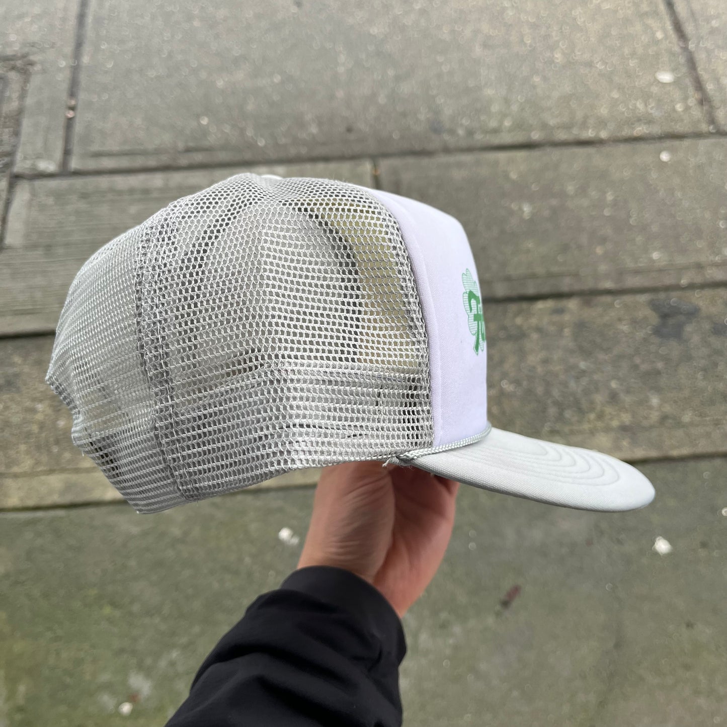 Vintage Fitzgeralds Las Vegas Trucker Hat Gray