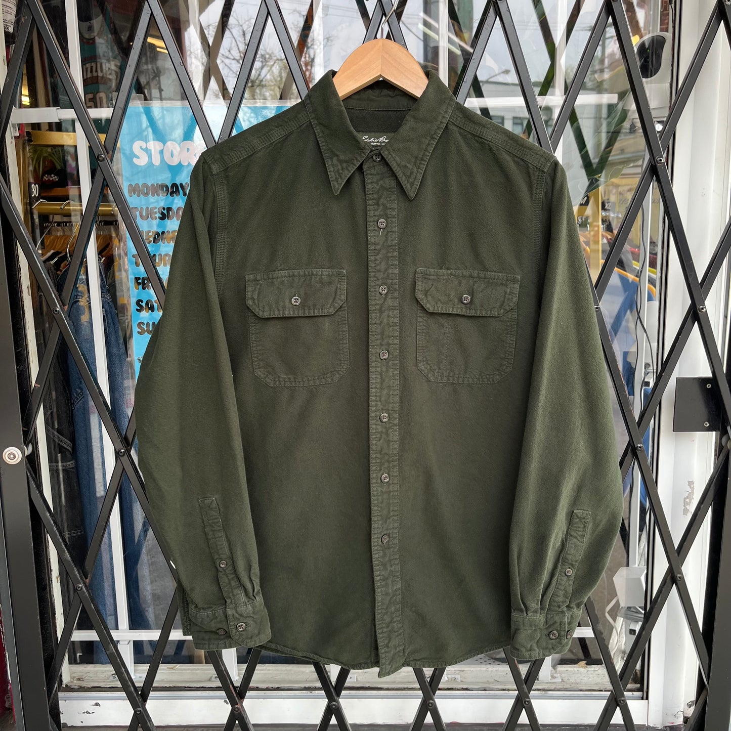 Vintage Eddie Bauer Button Up Shirt - Size S