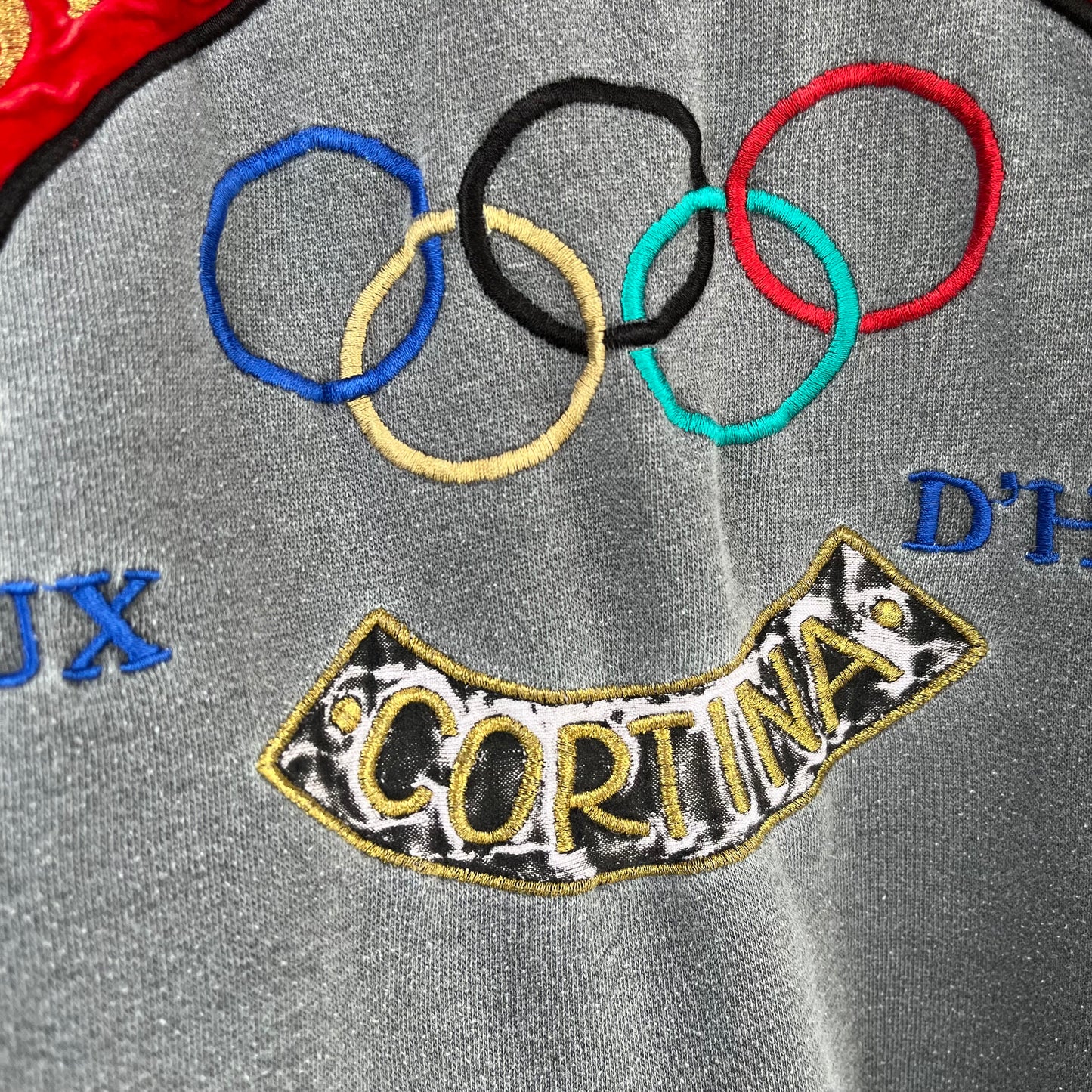 1980’s Adidas Olympic Crewneck - Size L