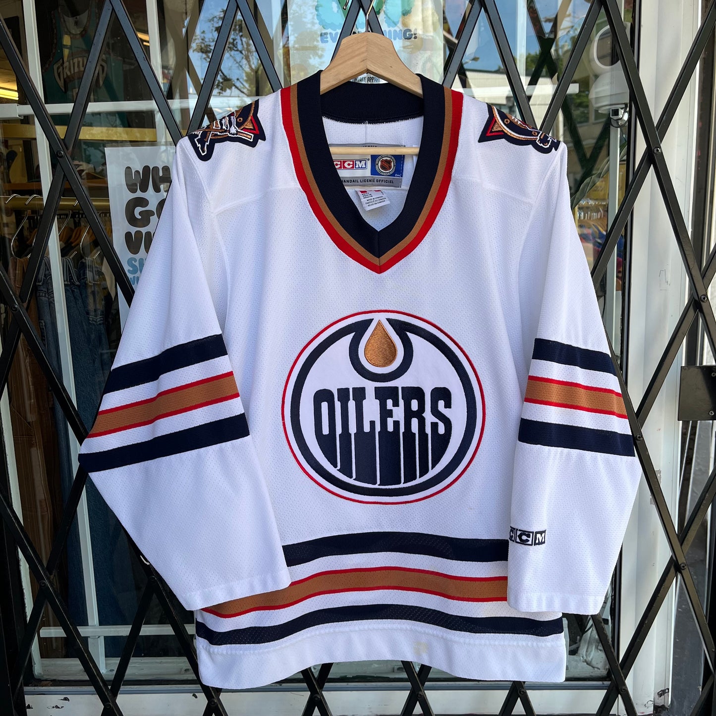 Vintage Edmonton Oilers Jersey - Size S