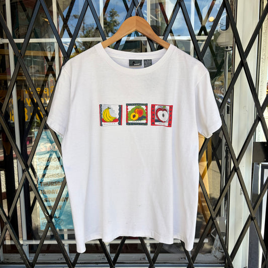 Vintage Fruits Art Tee - Size M