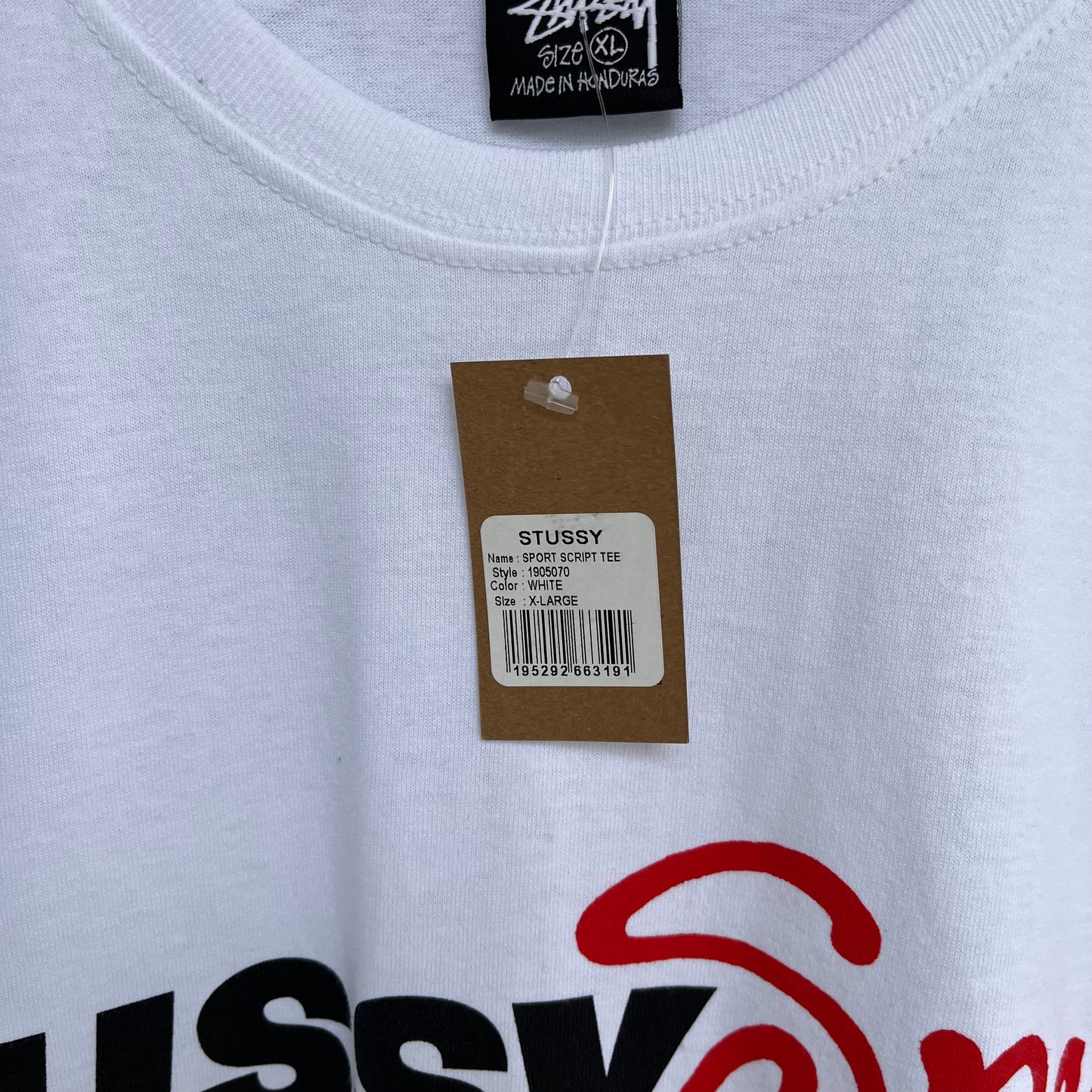 Stussy Sport Script Tee - Size XL
