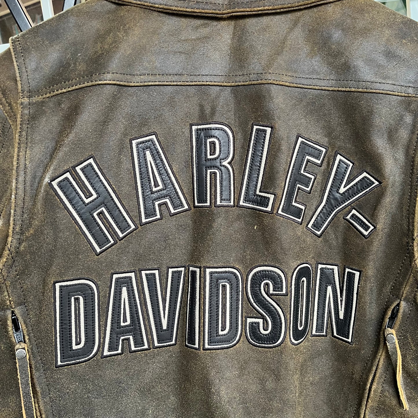 Harley Davidson Genuine Leather Jacket - Size S