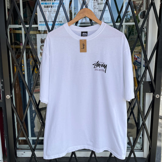 Stussy Vancouver Stock Tee White - Size XL