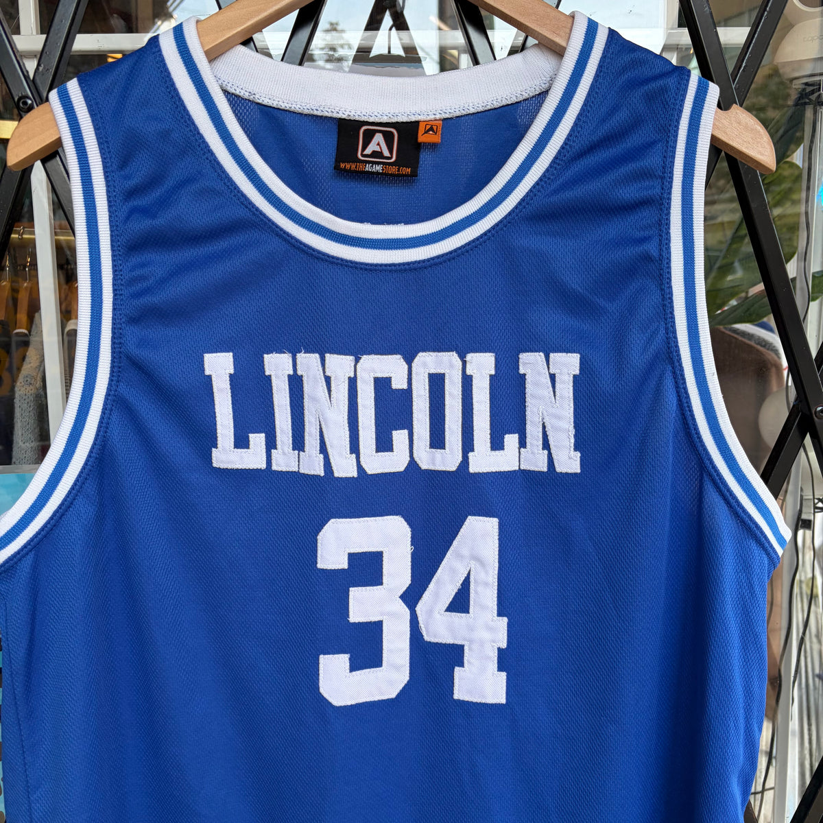 He Got Game Jesus Shuttlesworth Lincoln Bootleg Jersey - Size L
