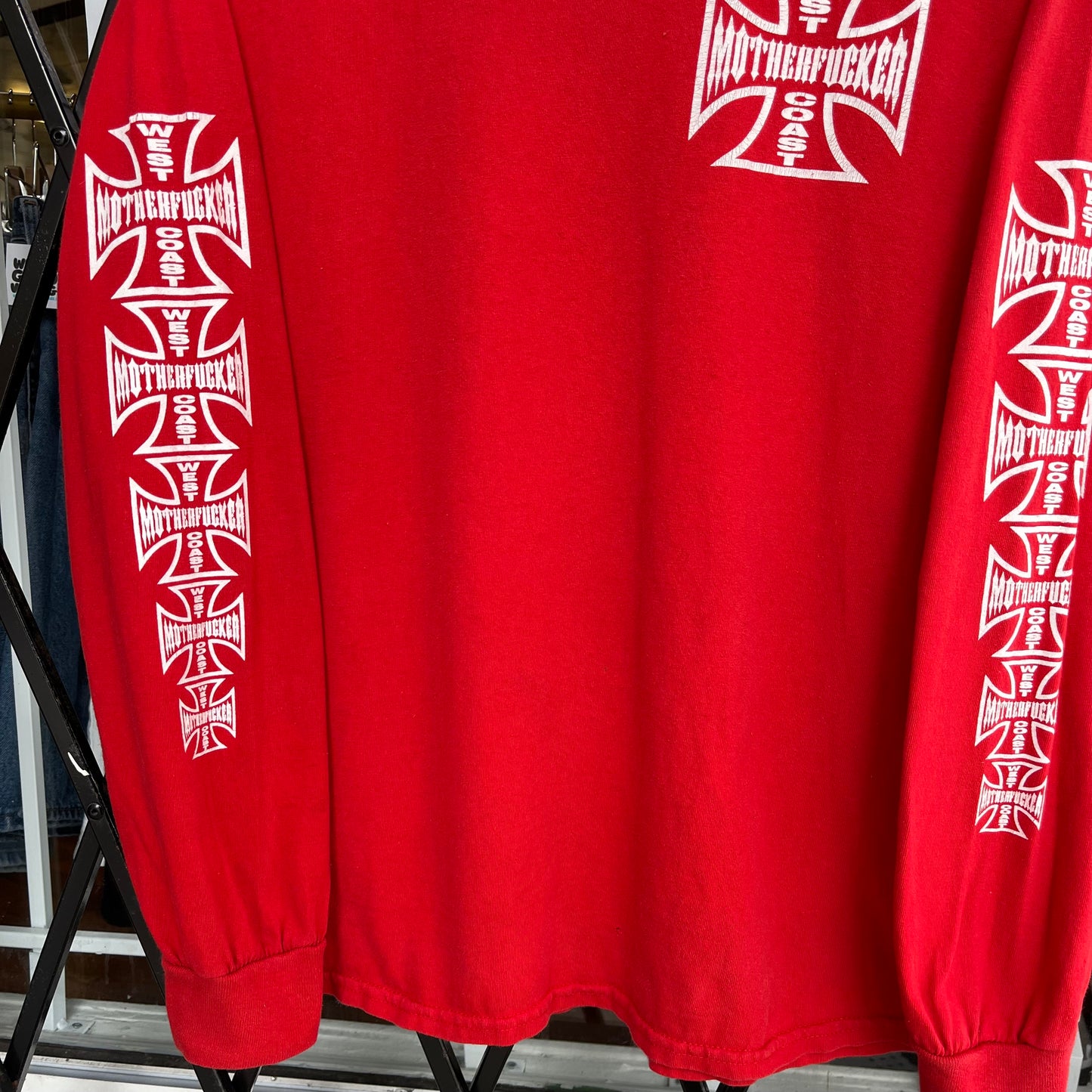 Y2K West Coast MotherFucker Long Sleeve - Size M