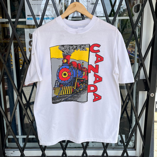 1993 Canada Train Tee - Size L