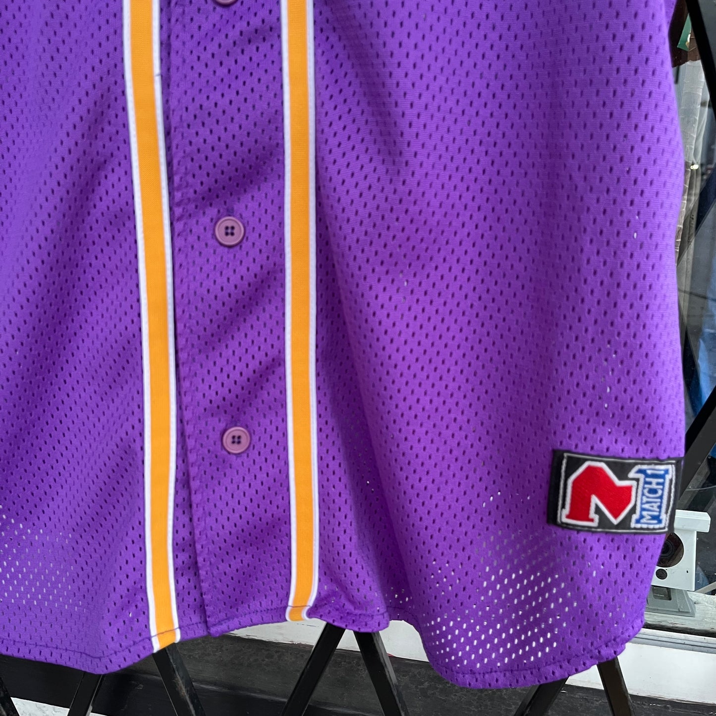 Vintage Louisiana State University Mesh Baseball Jersey - Size XL