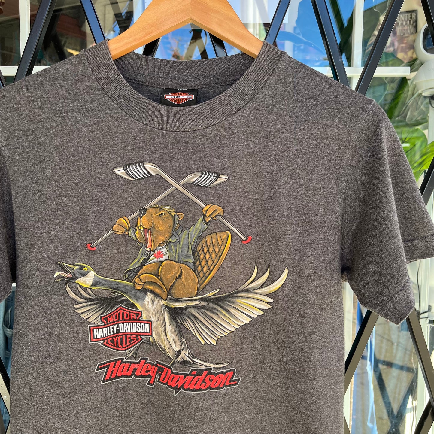 Harley Davidson Beaver Tee - Size S