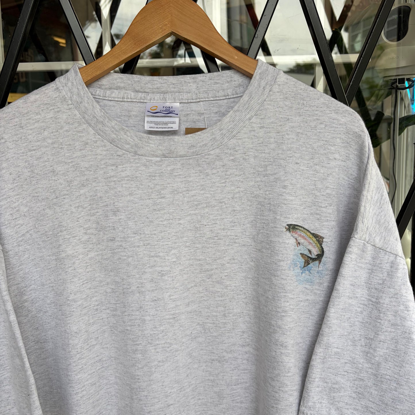 Vintage Trout Fishing Tee - Size XXXL