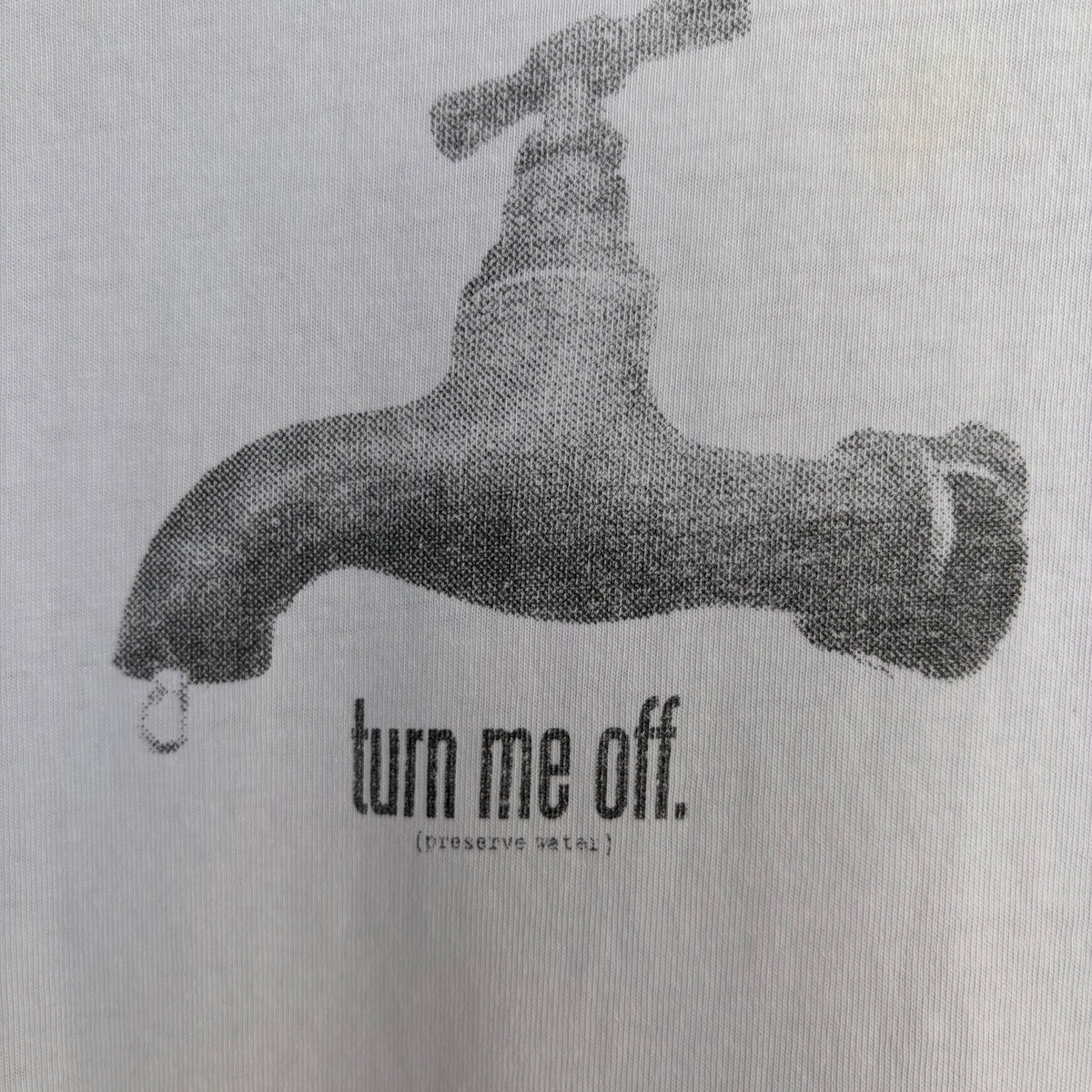 Timberland Turn Me Off Preserve Water Tee - Size XL