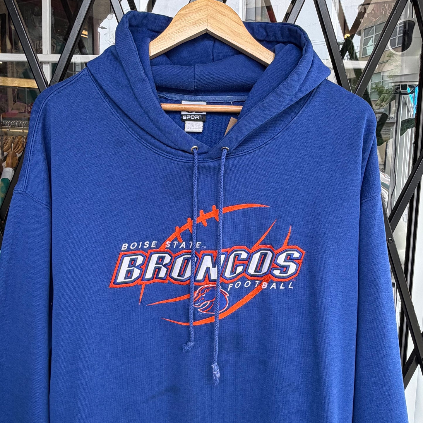Vintage Boise State Football Hoodie - Size XL