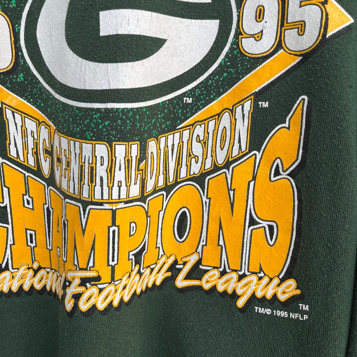 1995 Green Bay Packers Crewneck - Size L