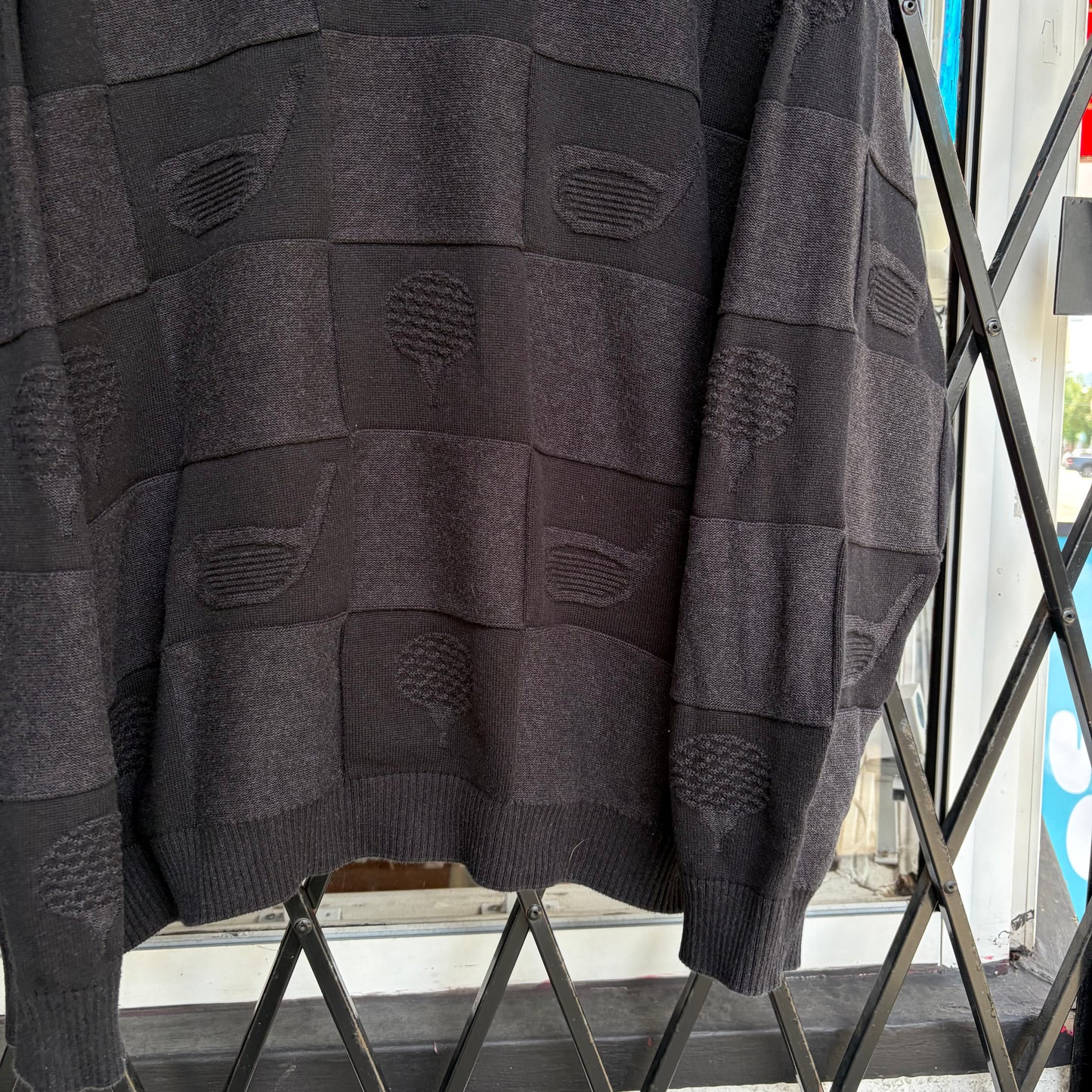 Vintage Golf Knit Sweater - Size XL