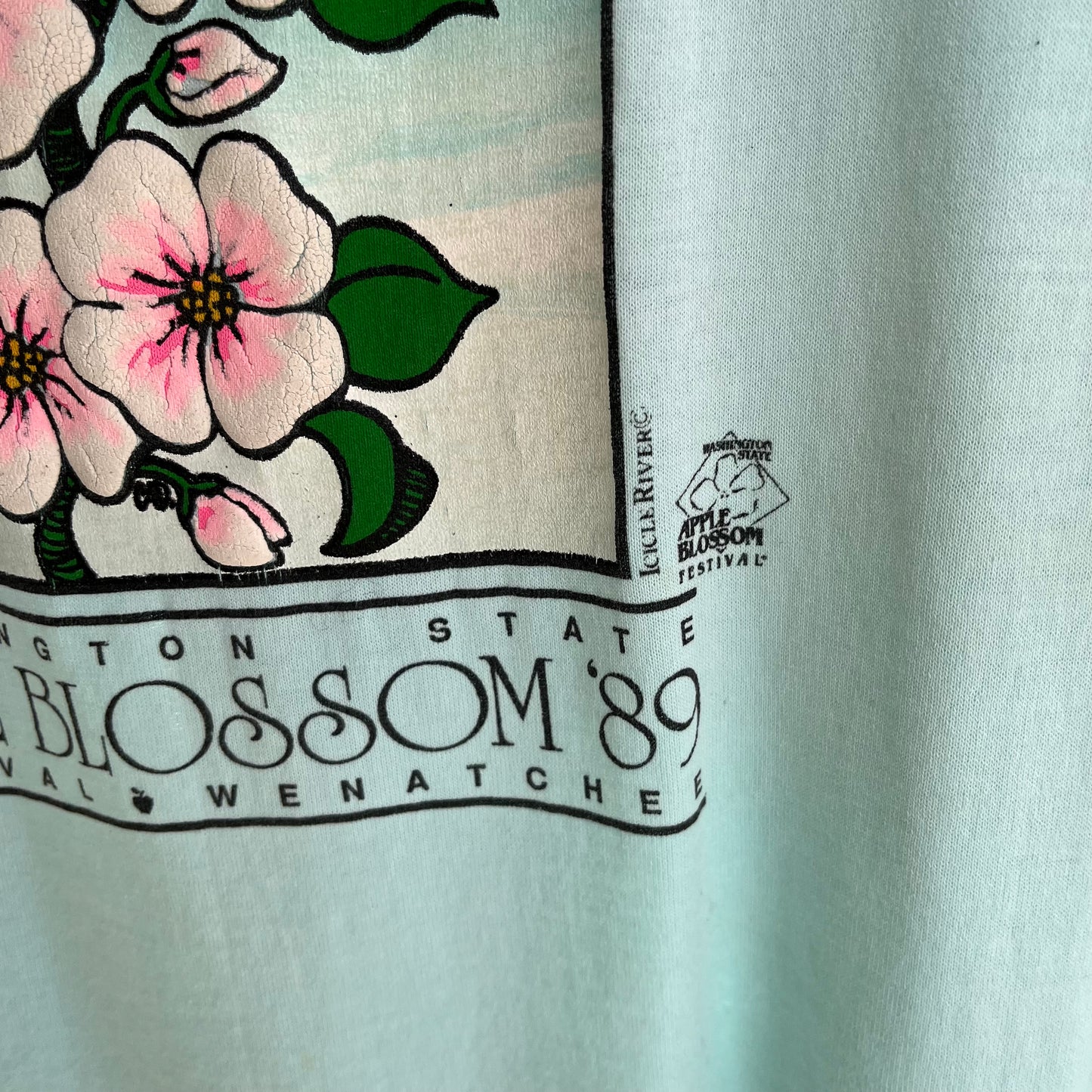 1989 Apple Blossom Festival Tee - Size L