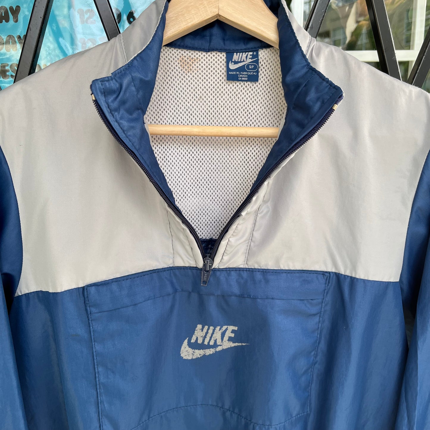 1980’s Nike Pullover Windbreaker - Size S