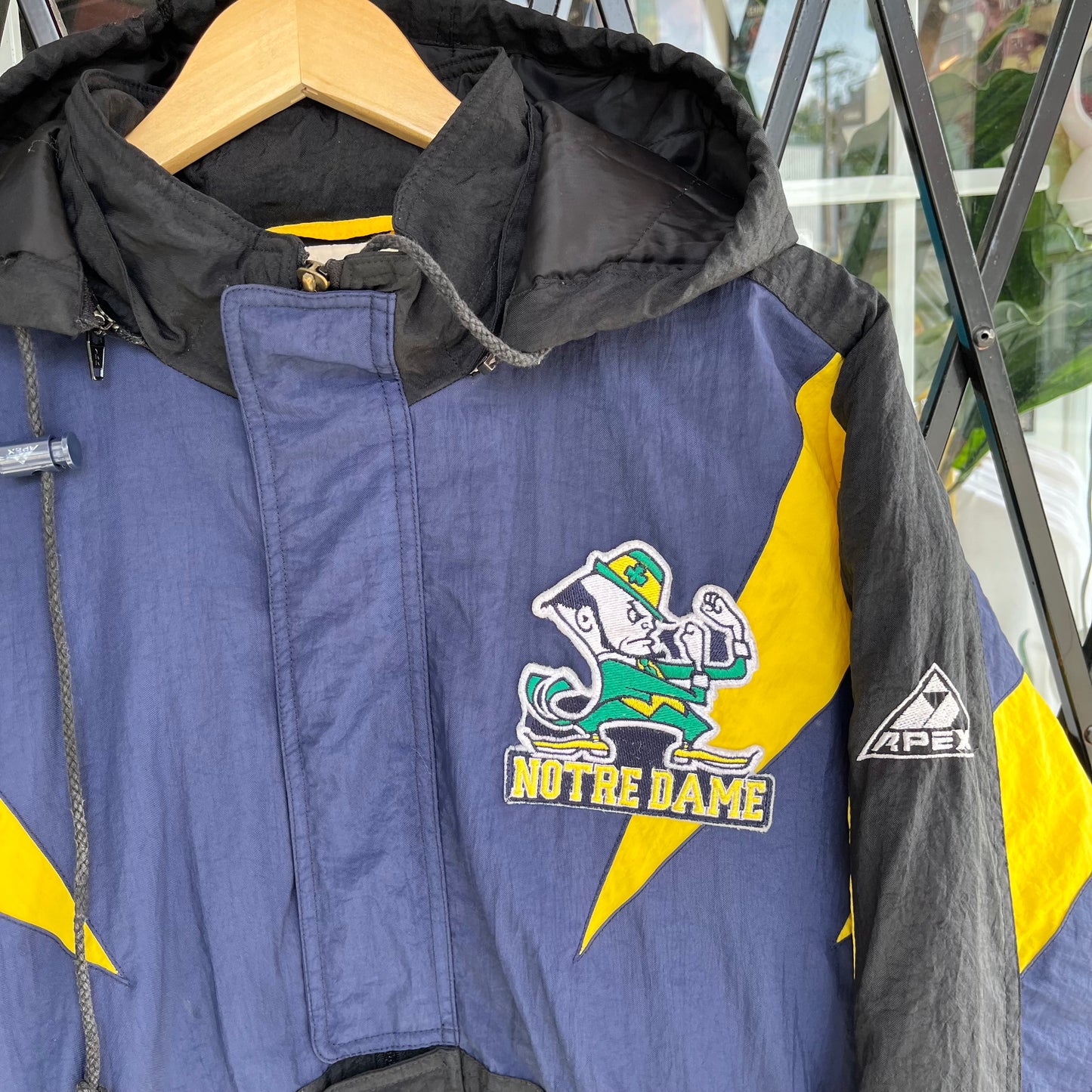 Vintage Apex One Notre Dame University Jacket - Size M
