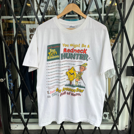 1997 Redneck Hunter Parody Tee - Size L