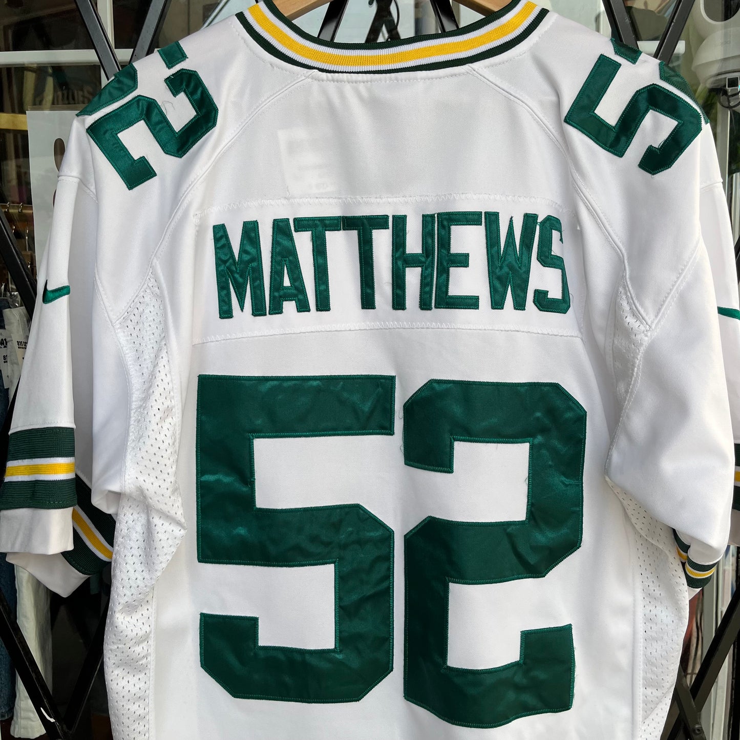 Nike Green Bay Packers Clay Matthews Jersey - Size L