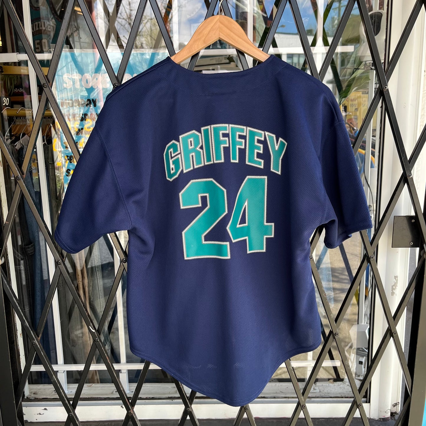 Vintage Starter Seattle Mariners Griffey Jersey - Size Youth XL