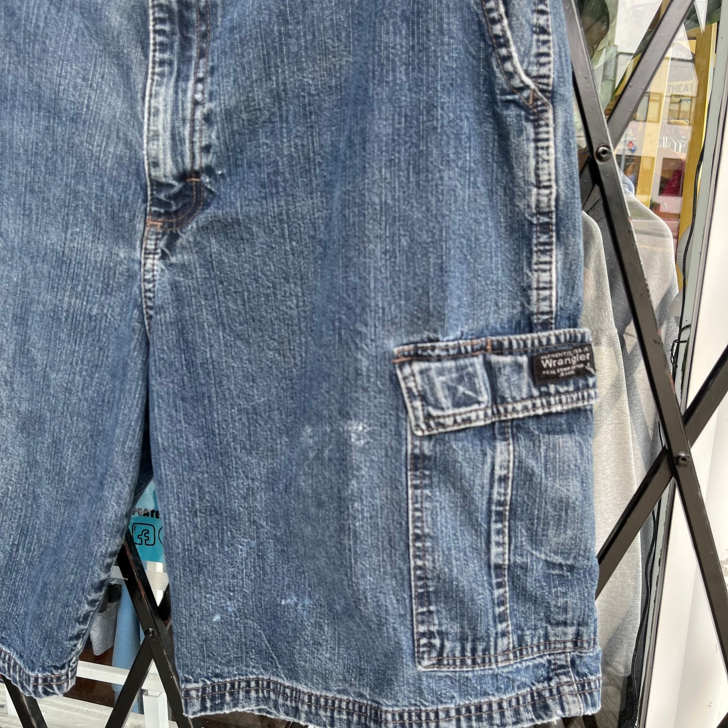 Vintage Wrangler Cargo Jorts - Size 36W