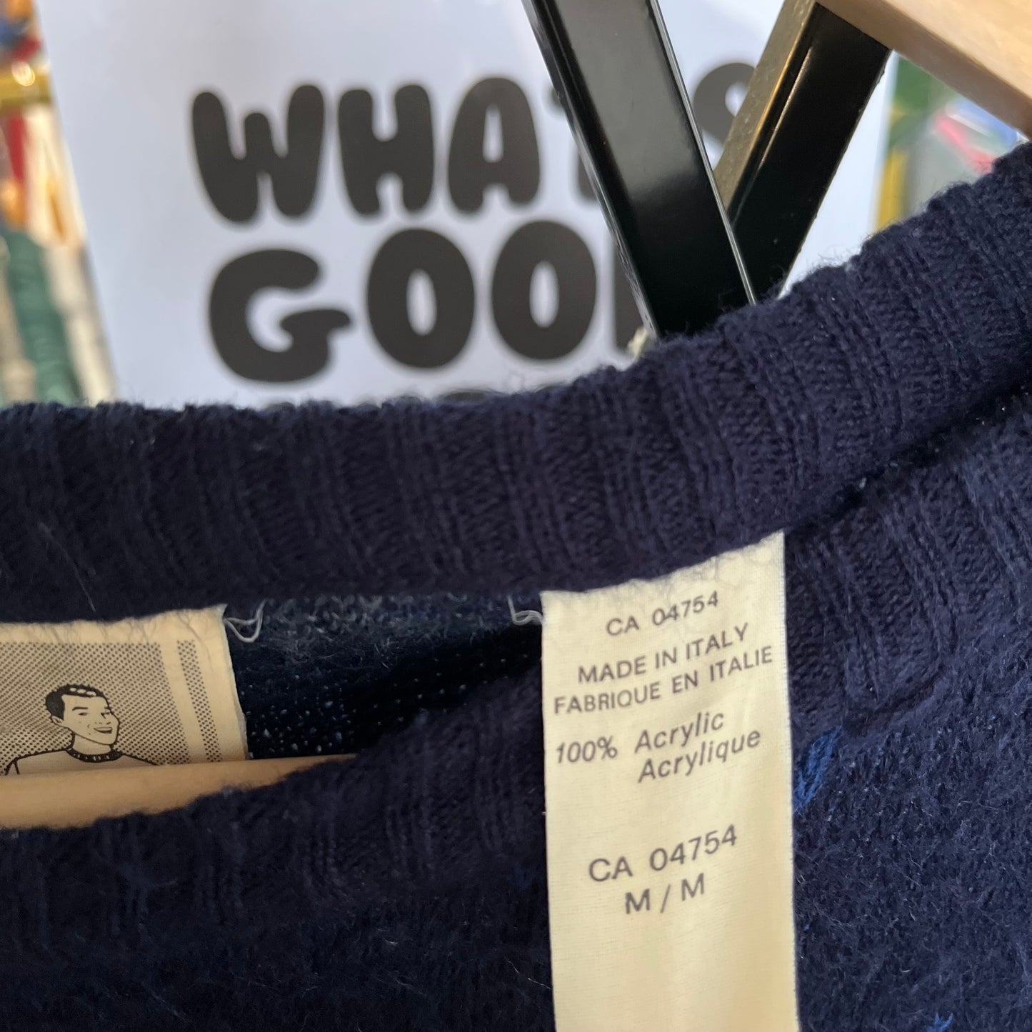 Vintage Knit Sweater - Size M