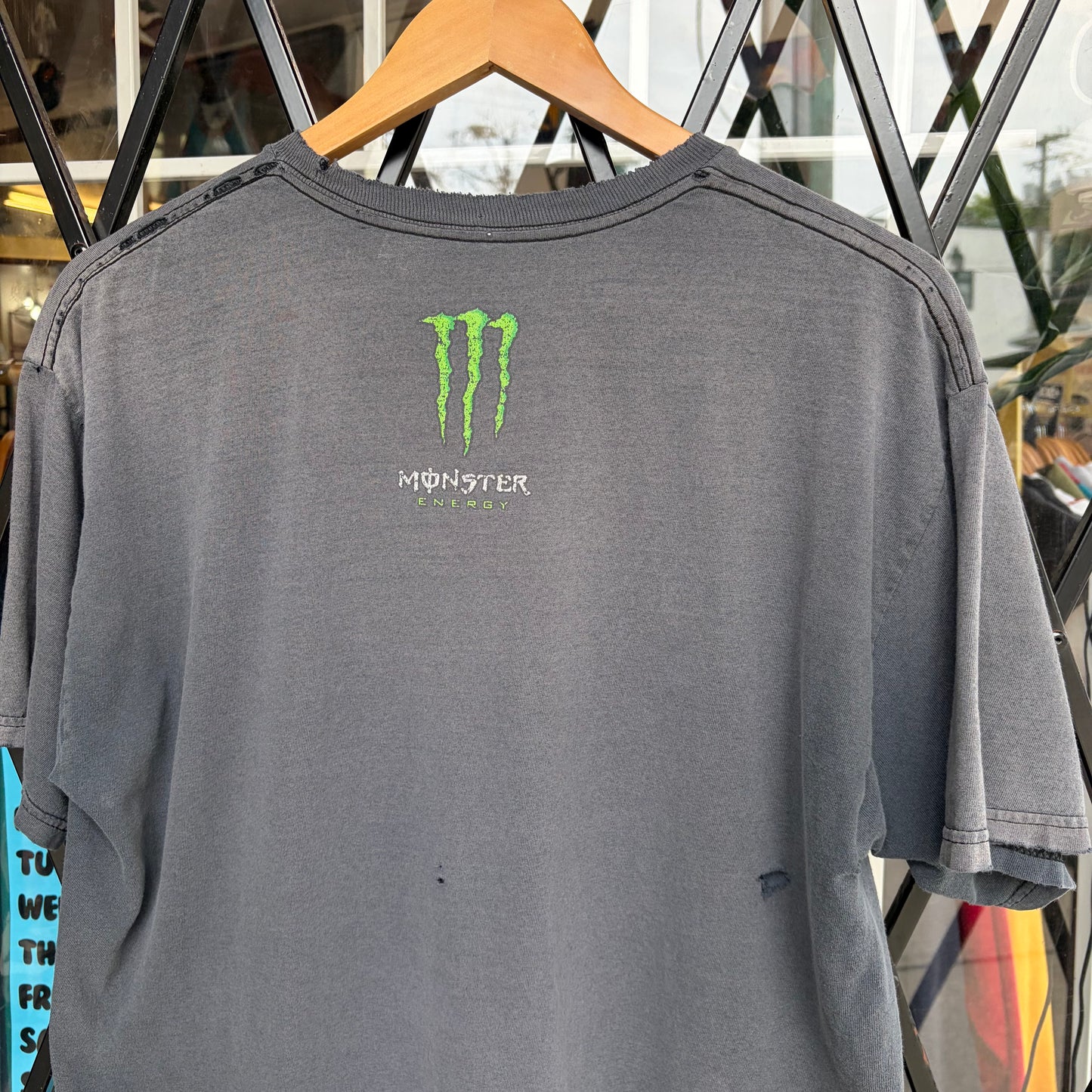 Y2K Monster Energy Tee - Size L