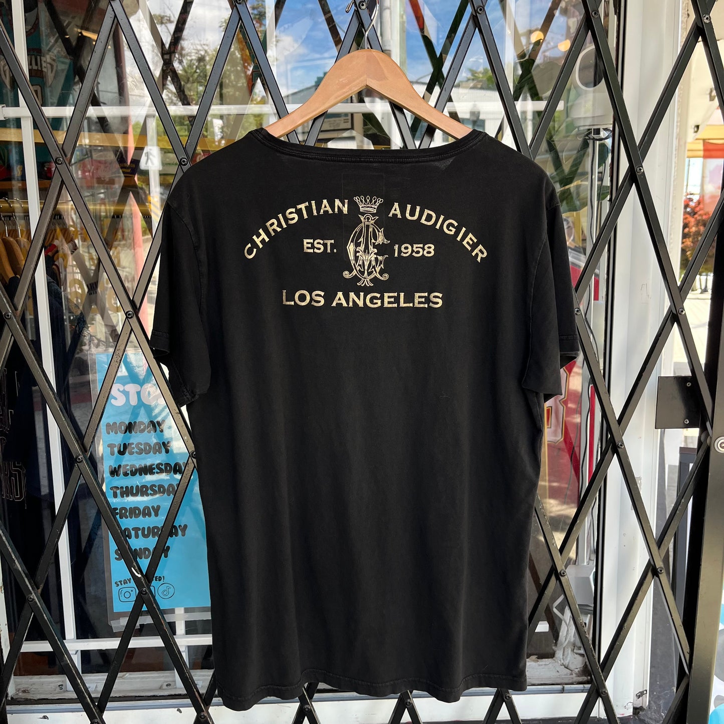 Y2K Christian Audigier Tee - Size XXL