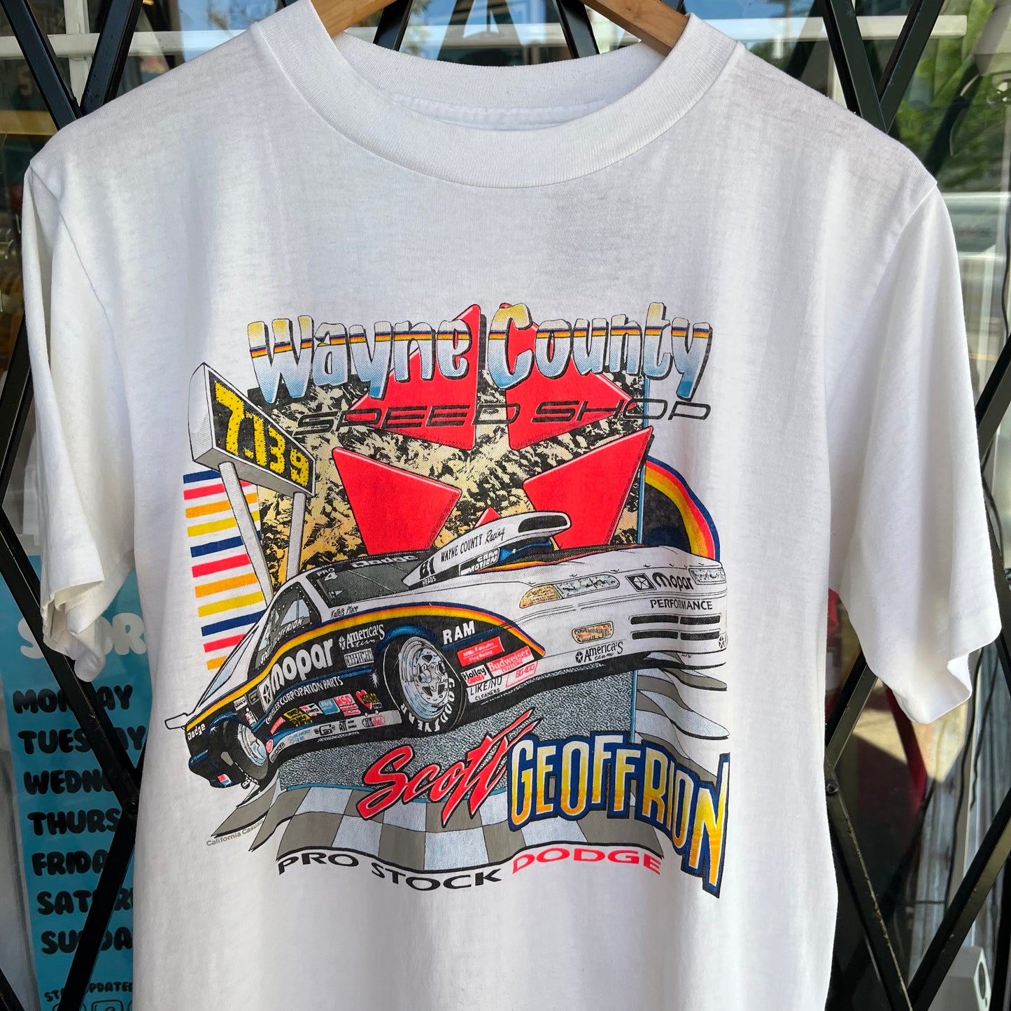 Vintage Wayne County Mopar Racing Tee - Size M