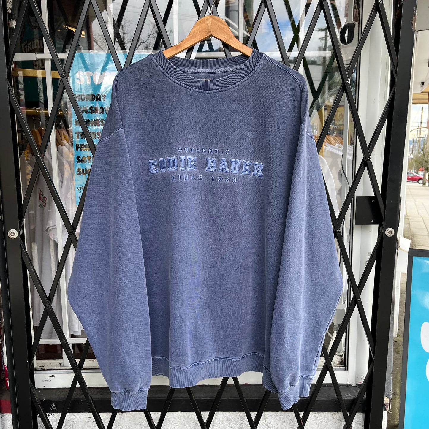 Vintage Eddie Bauer Tonal Baggy Crewneck - Size XXL