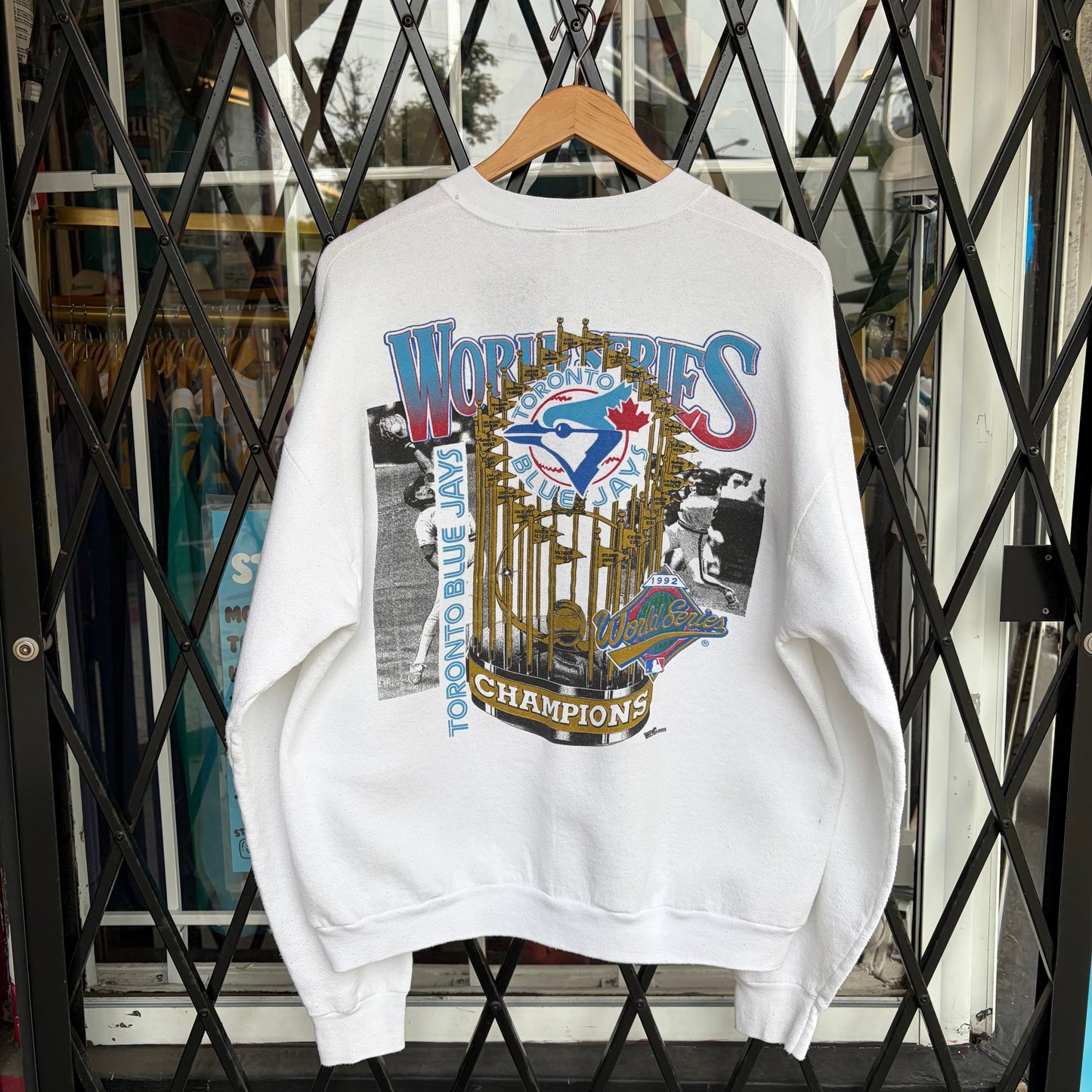 1992 Toronto Blue Jays World Series Champions Crewneck - Size XL