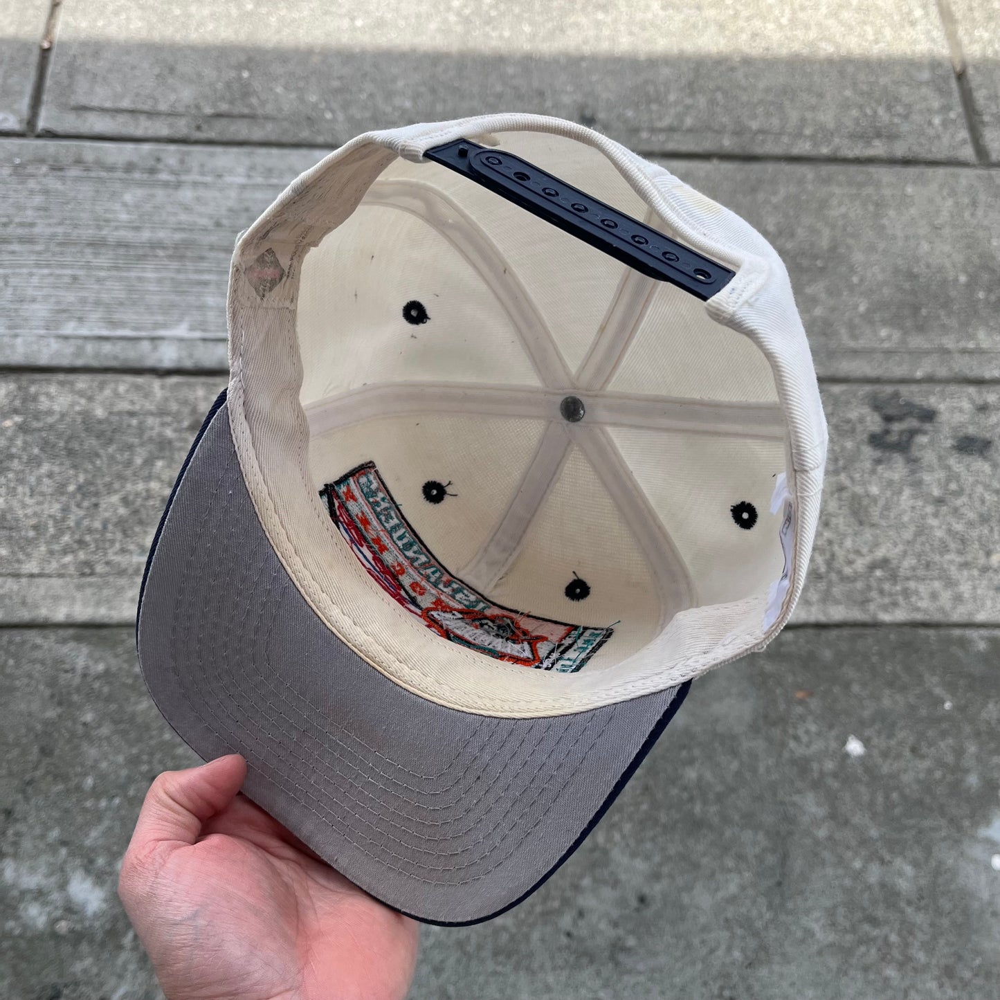 Vintage New York Islanders Ticket Stub Snapback