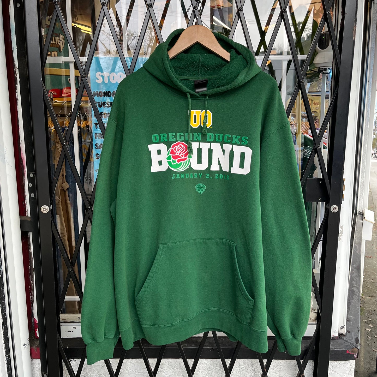 Oregon Ducks Rose Bowl Hoodie - Size XXL