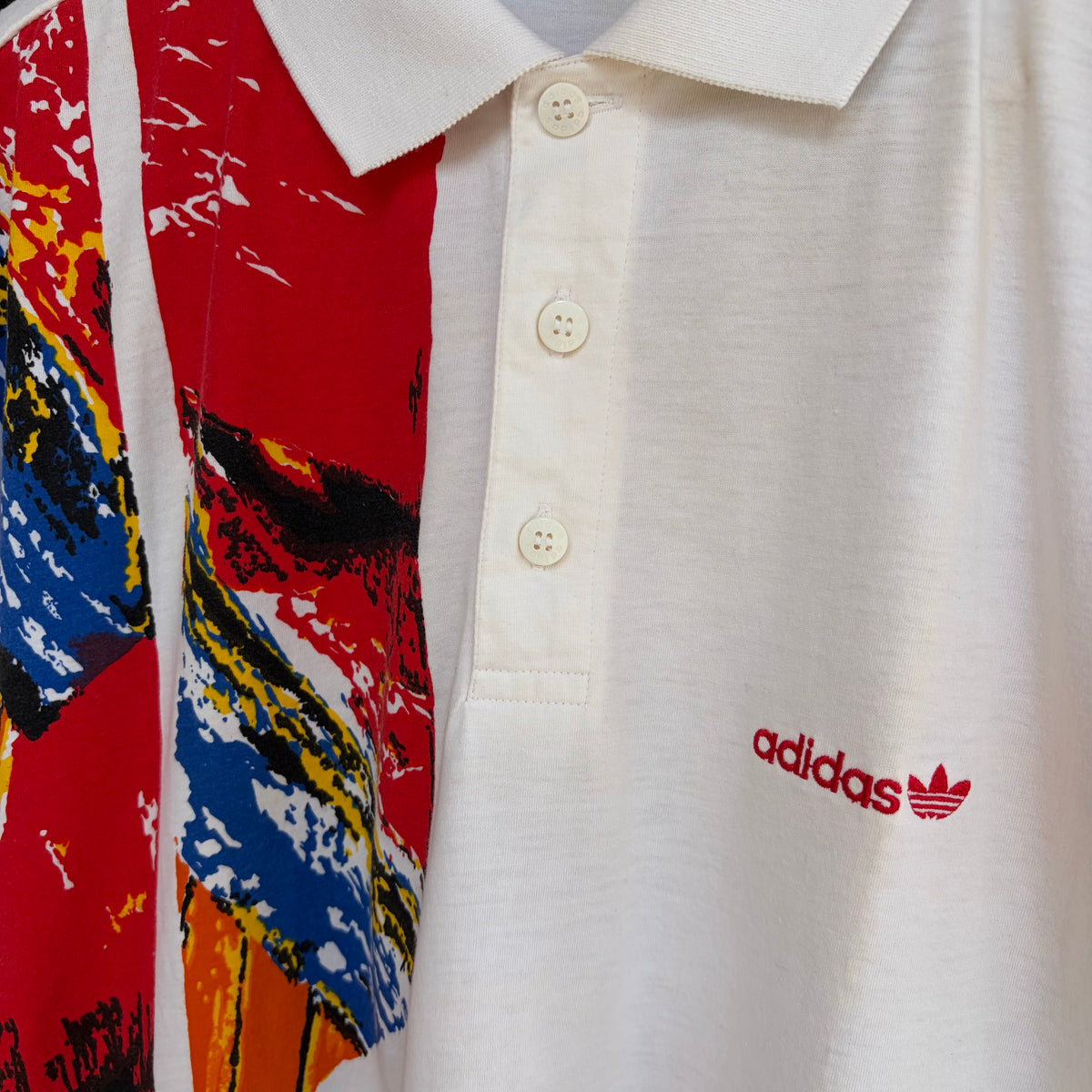 Vintage Adidas Polo Shirt - Size L