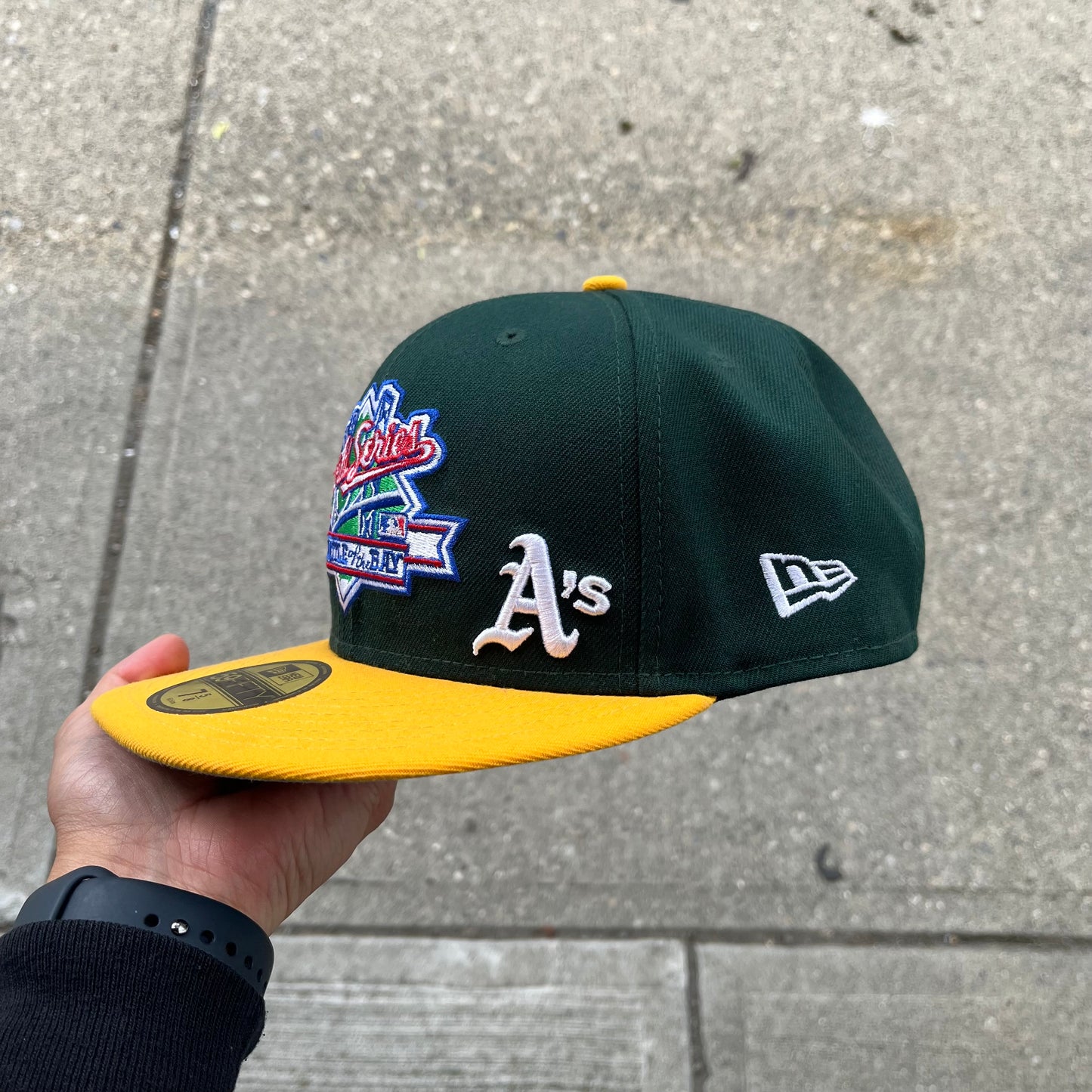 Oakland A’s Battle of the Bay New Era Fitted Hat - Size 7 5/8