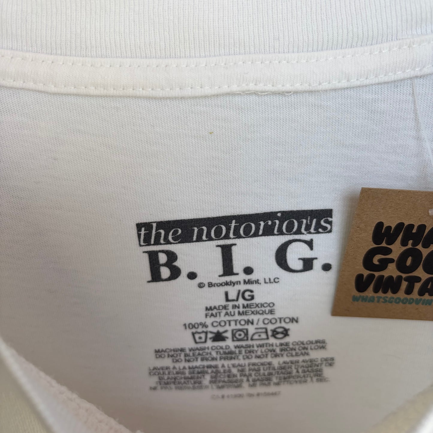 Notorious BIG Tee - Size L