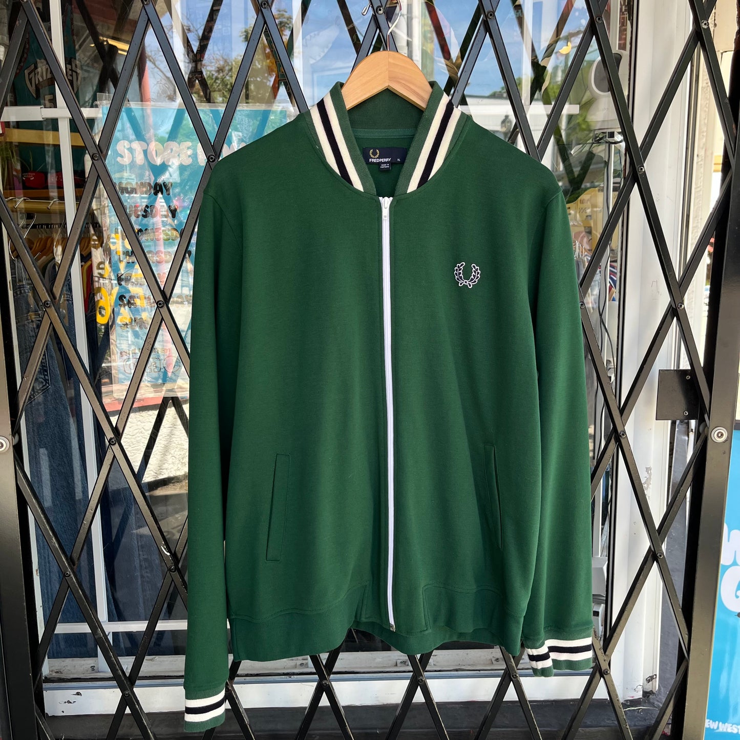 Fred Perry Track Jacket - Size XL