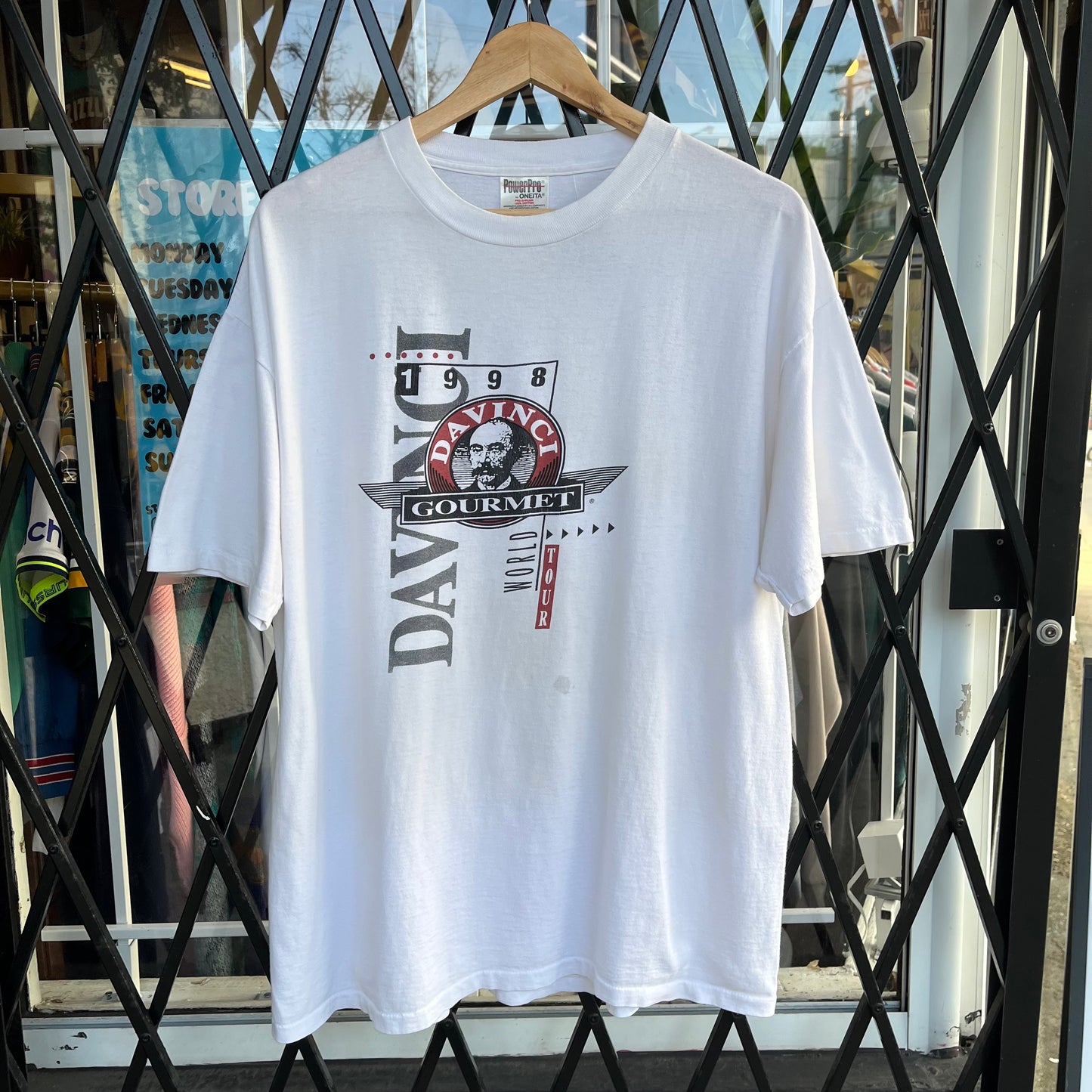 1998 Da Vinci Gourmet World Tour Tee - Size XL