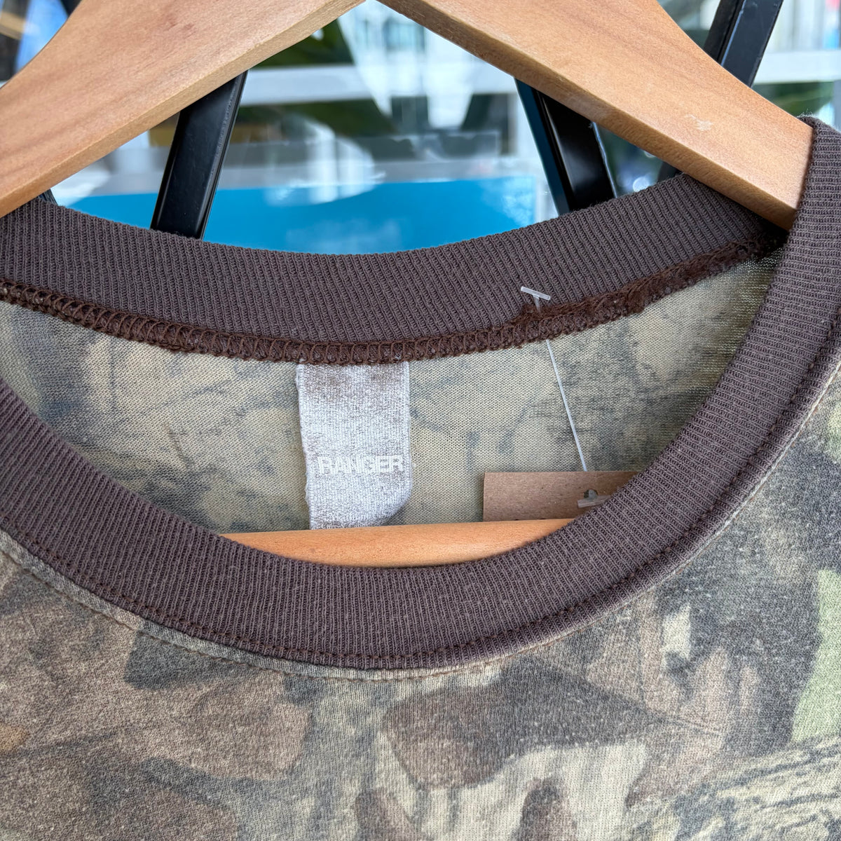 Vintage Real Tree Pocket Tee - Size XL