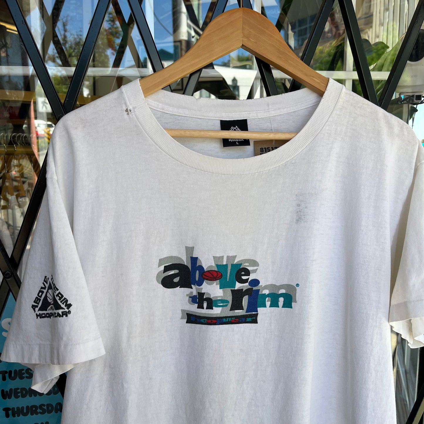Vintage Reebok Above The Rim Tee - Size L