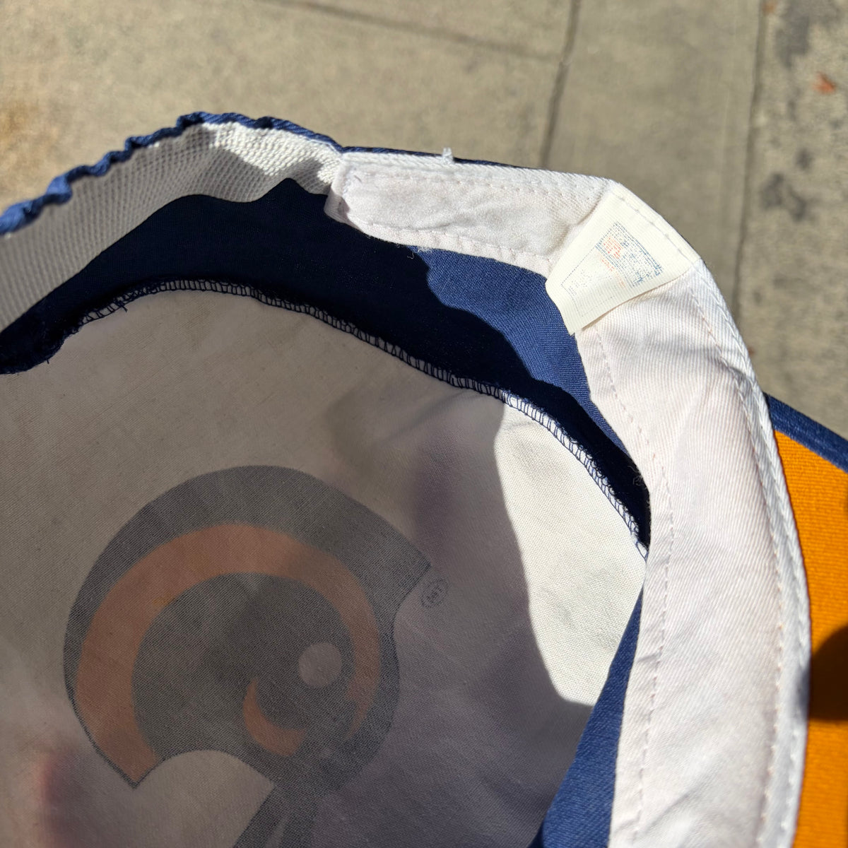 Vintage LA Rams Painters Cap Hat