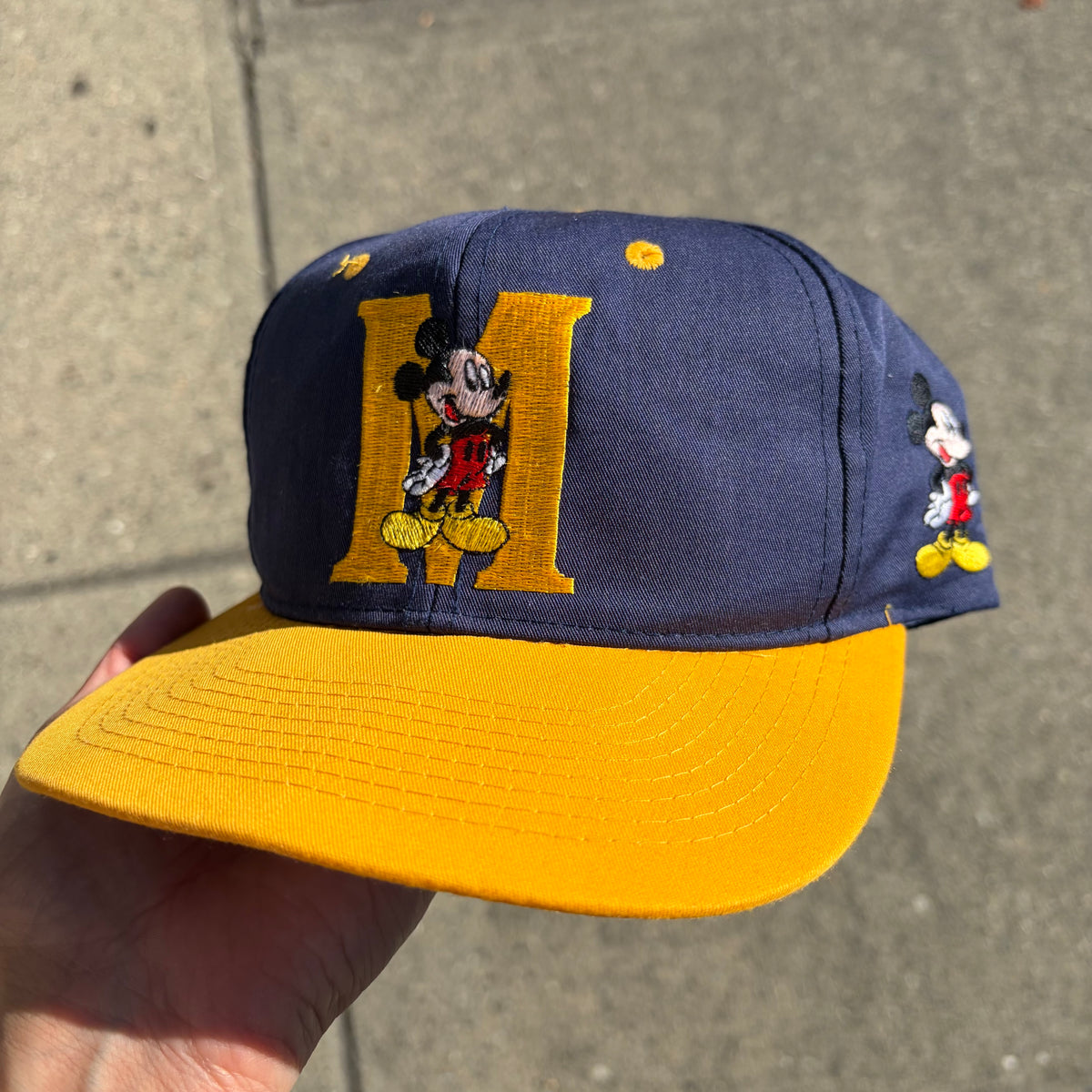 Vintage Disney Mickey Mouse SnapBack