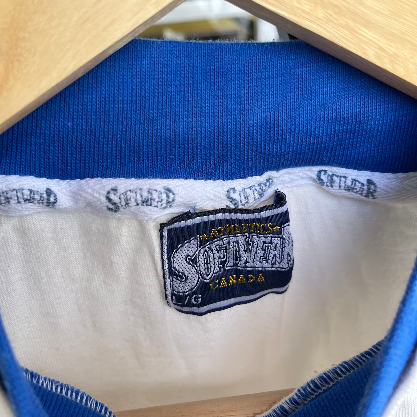 1995 CFL Grey Cup Ticket Stub Tee - Size L
