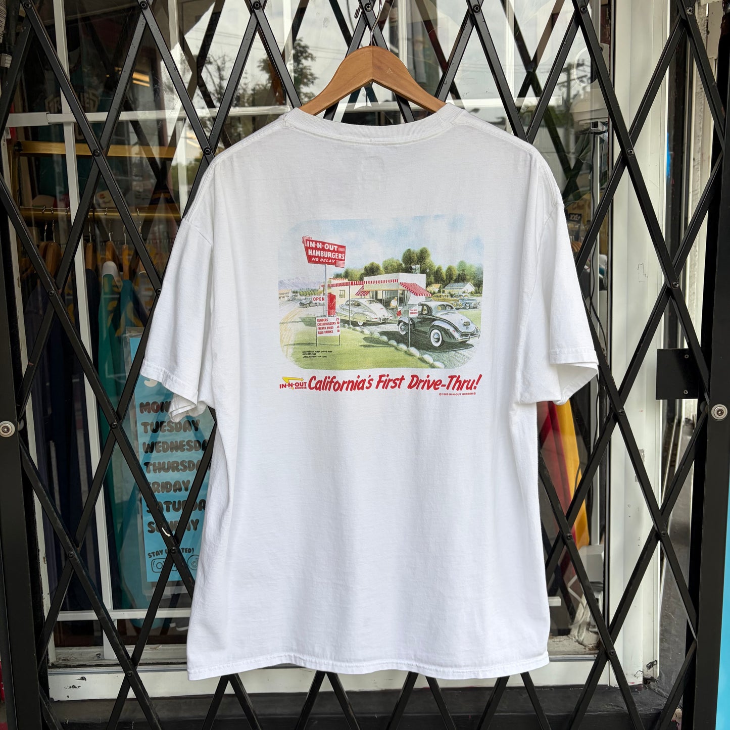 In-N-Out Southern California Drive-Thru Tee - Size XL