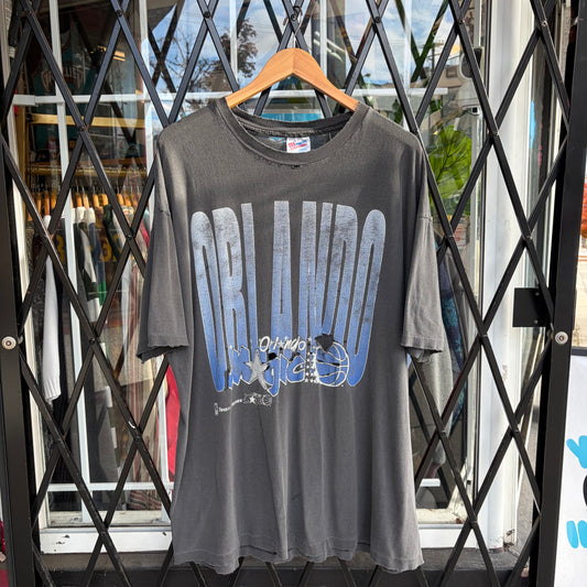 Vintage Distressed Orlando Magic Tee - Size XXL