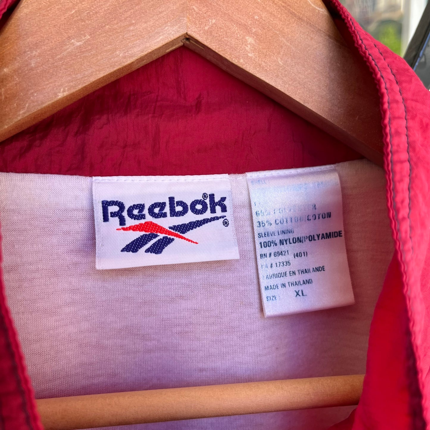Vintage Reebok Windbreaker - Size XL