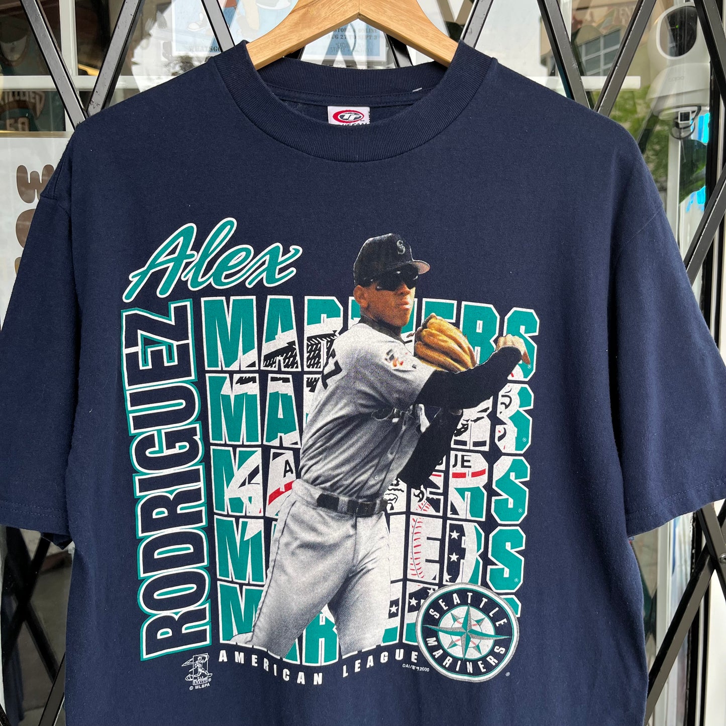 2000 Seattle Mariners Alex Rodriguez Tee - Size L