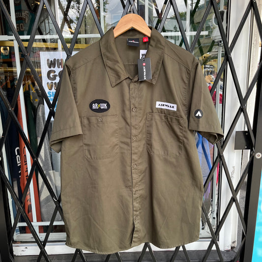 Y2K Airwalk Button Up Shirt - M