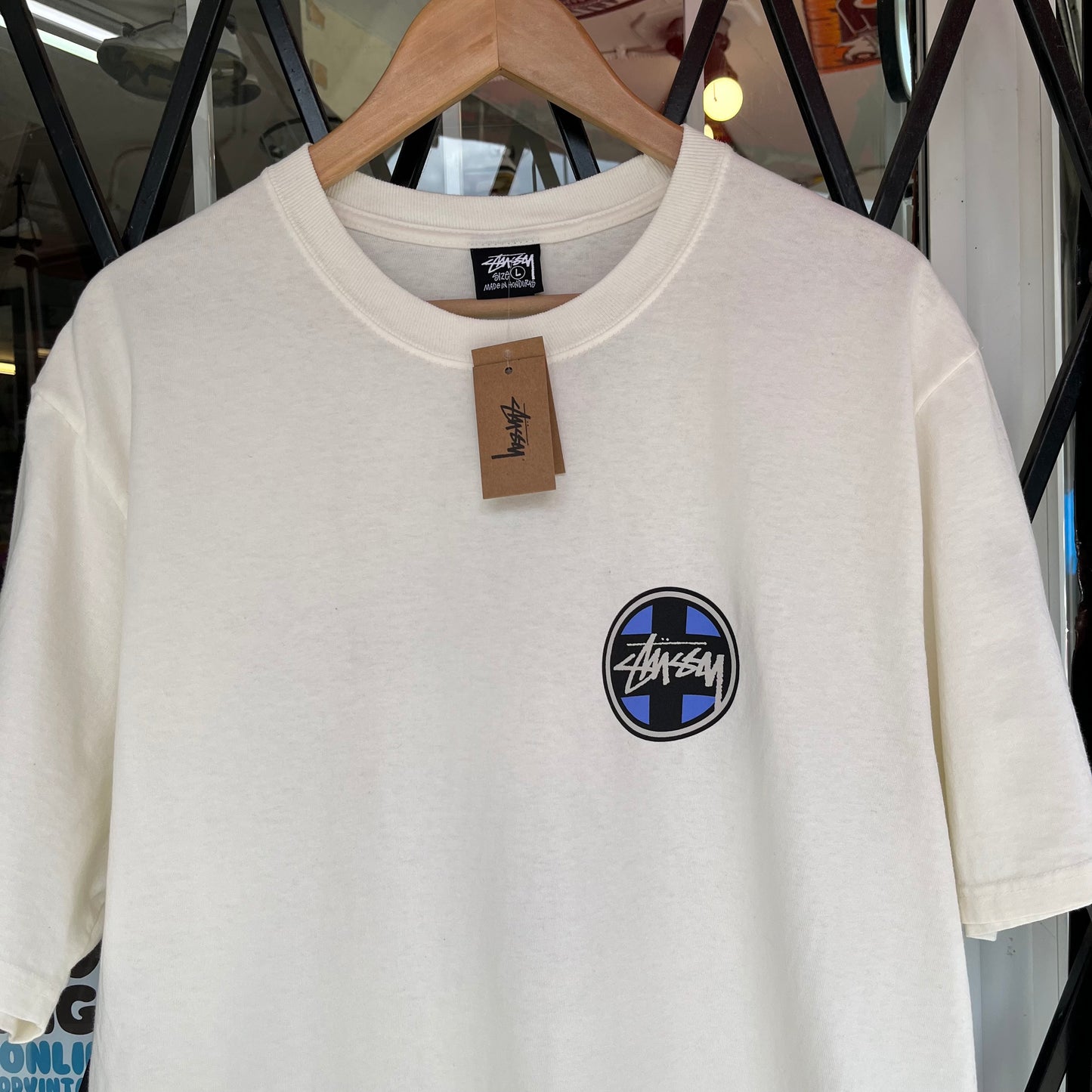 Stussy Cross Dot Tee - Size L